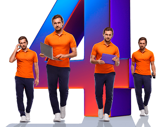 Великолепная четверка Ростелеком в село Урынок (Орловская область)